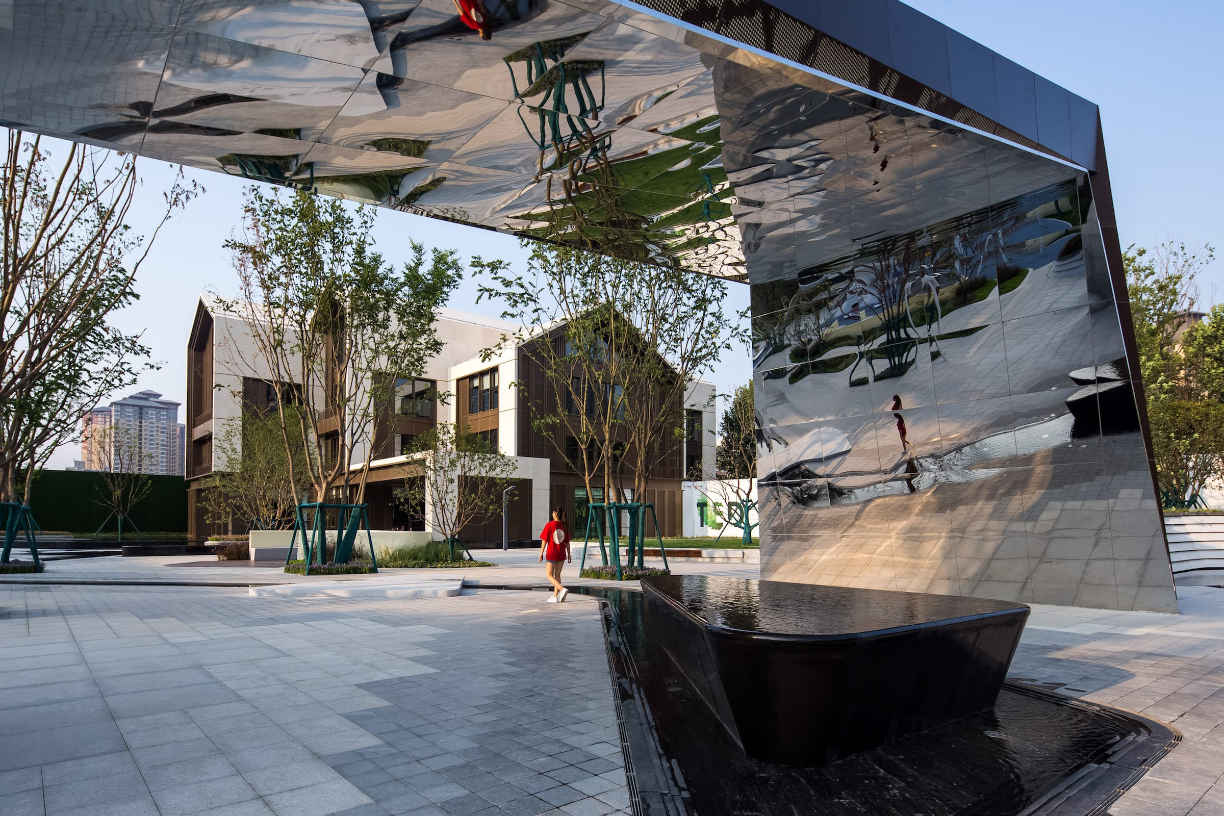 西安大兴青樾售楼中心展示区景观-41