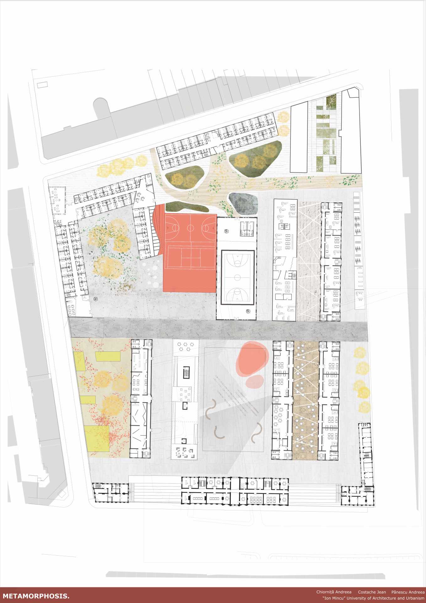 “Crown Barracks”从军事营房到大学校园改造丨比利时-26