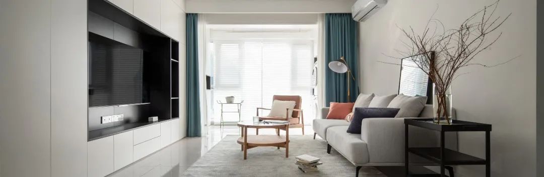 李佳眉设计 | 精装房大改造，黑白灰的简约空间-162