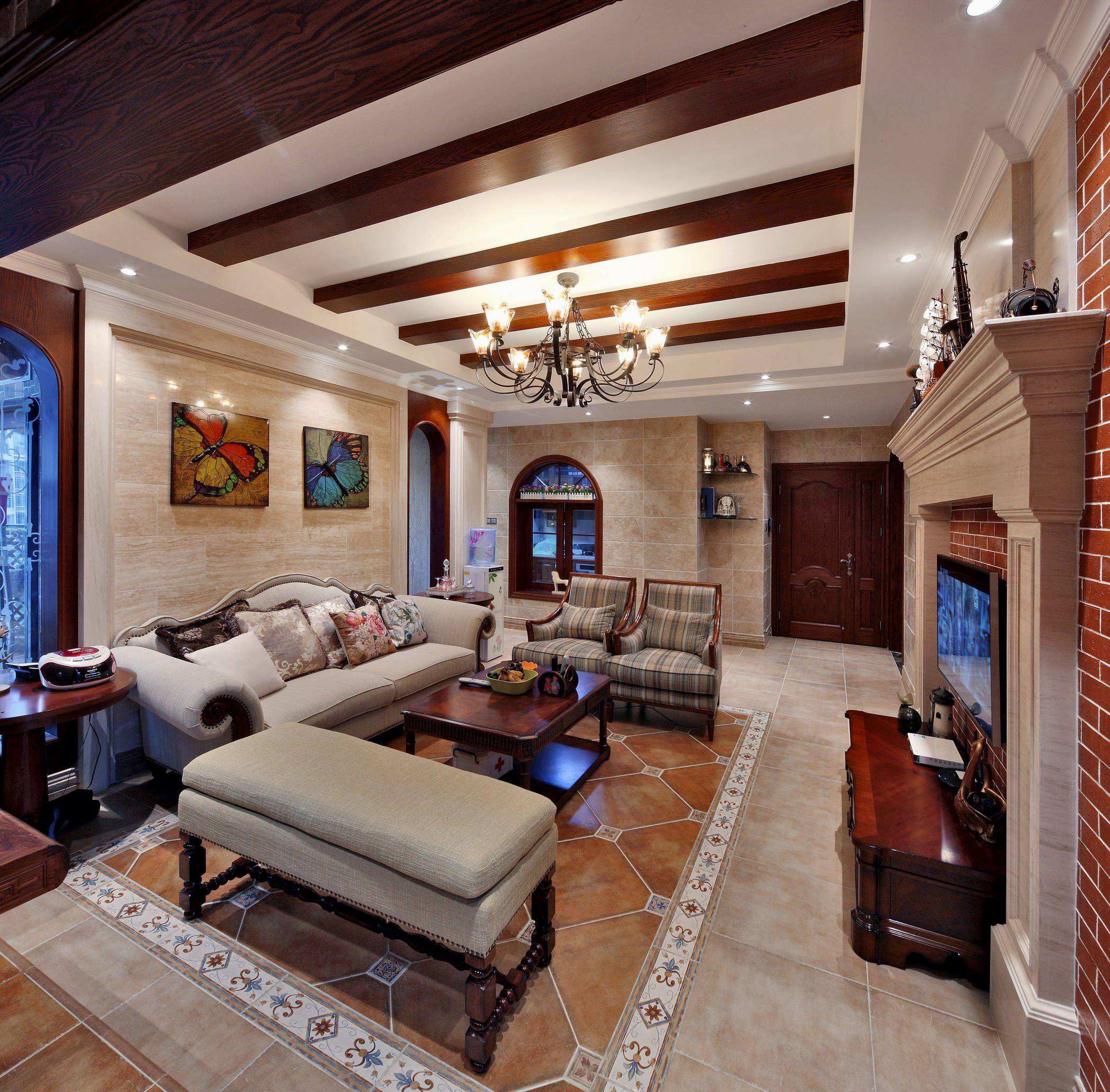 深圳慢城美式风格家居    白益森设计作品-42