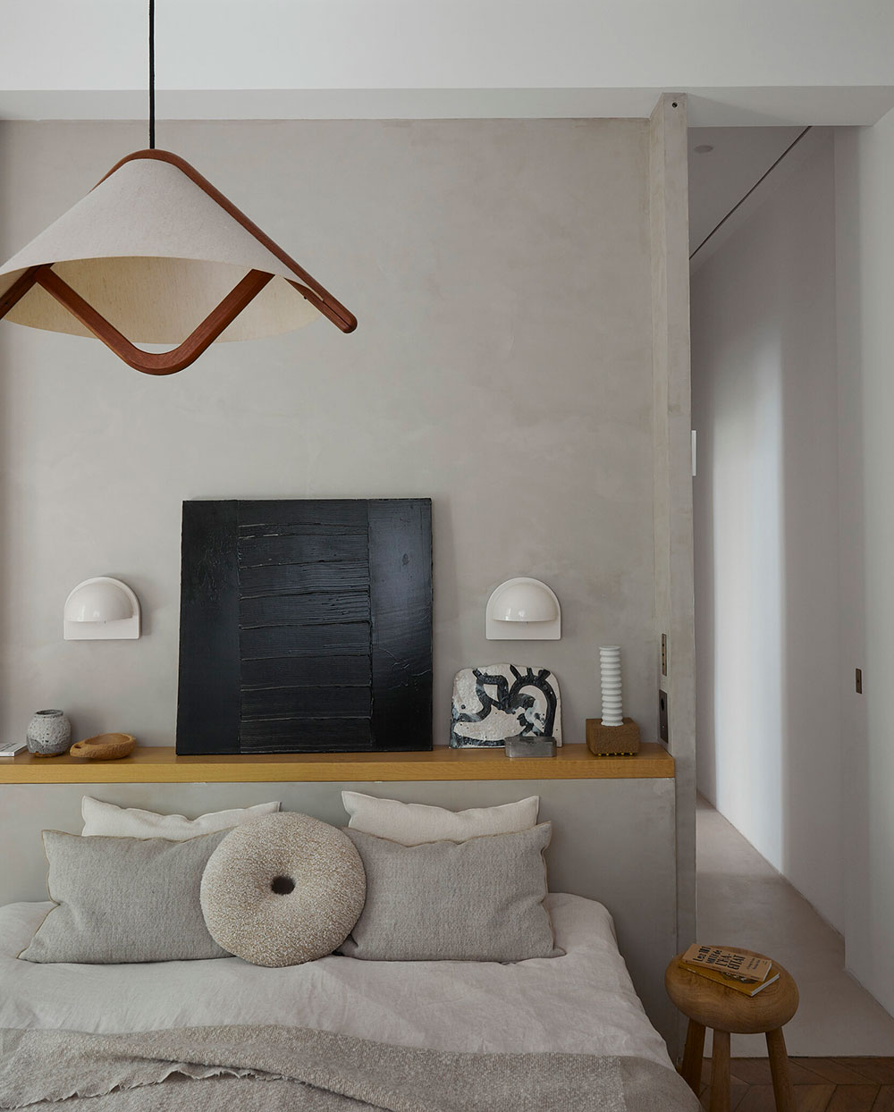 巴黎优雅自然风格公寓设计-16