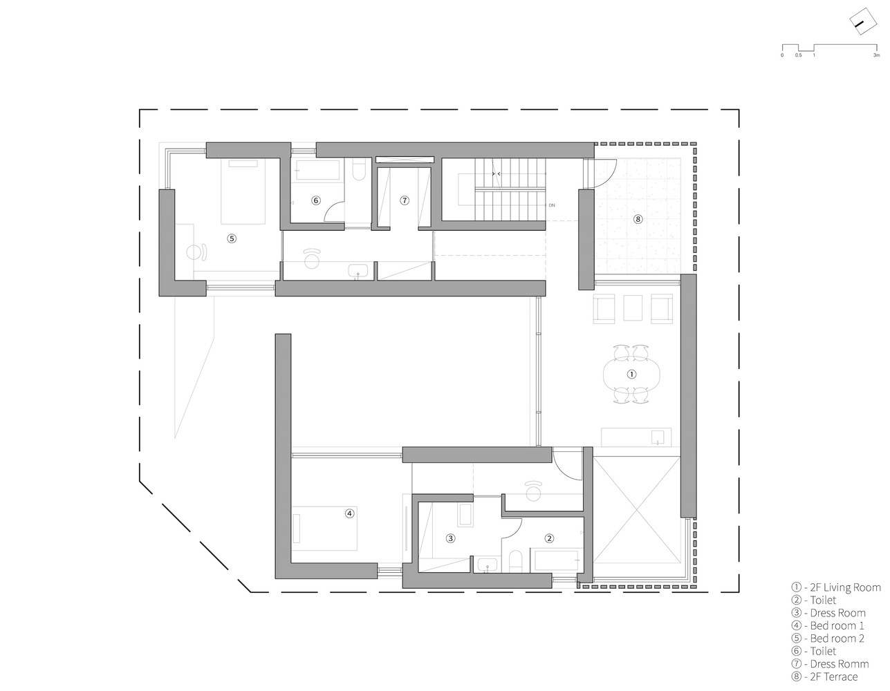 韩国上墙和下墙住宅丨科德建筑事务所-36
