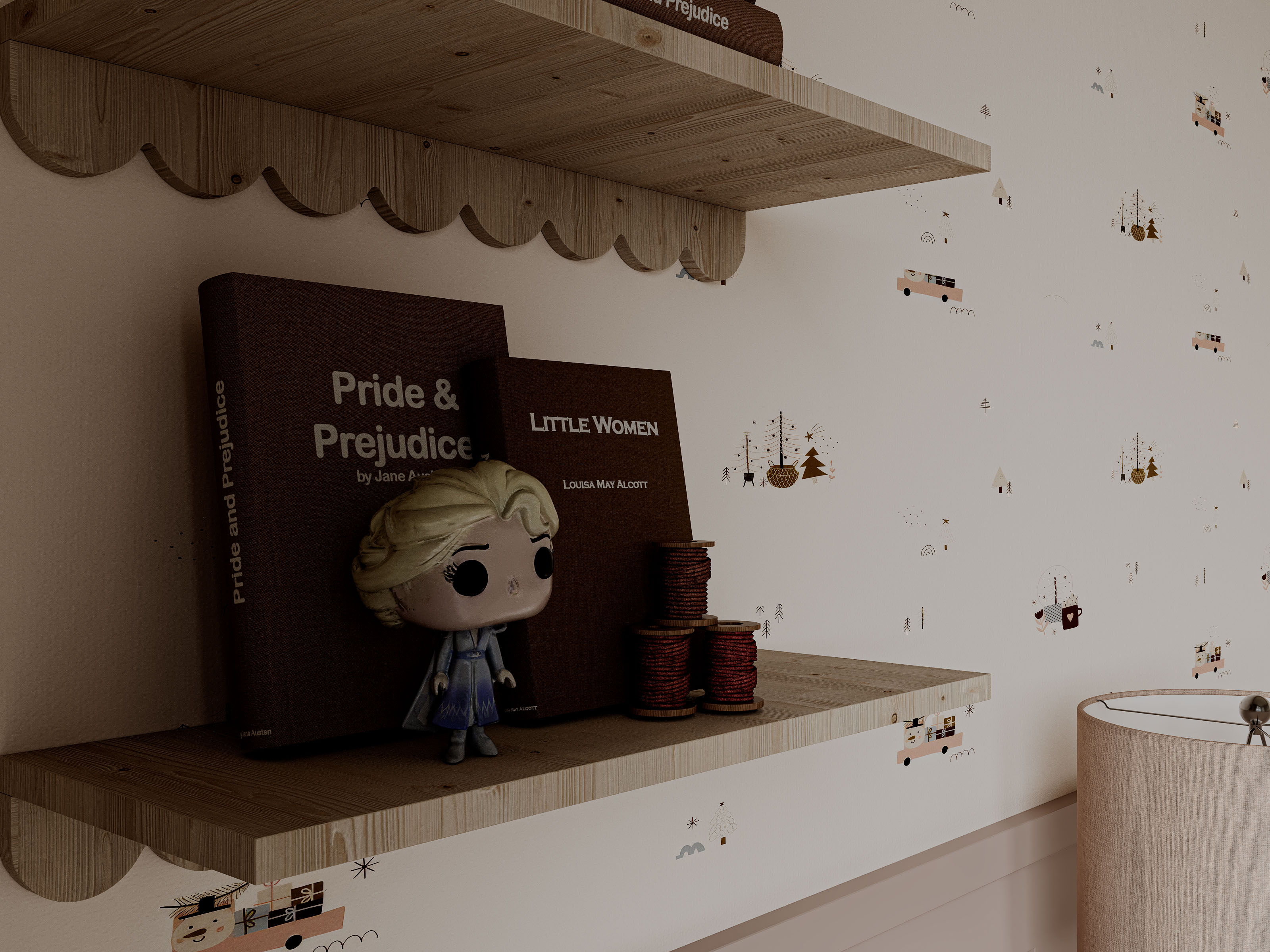 温馨儿童休憩区，温馨儿童房丨AWAB DESIGNS-9