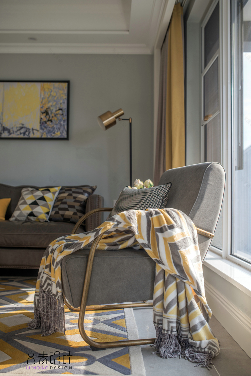 杭州紫金府 135㎡北欧混搭美式设计,温馨舒适梦想之家-21