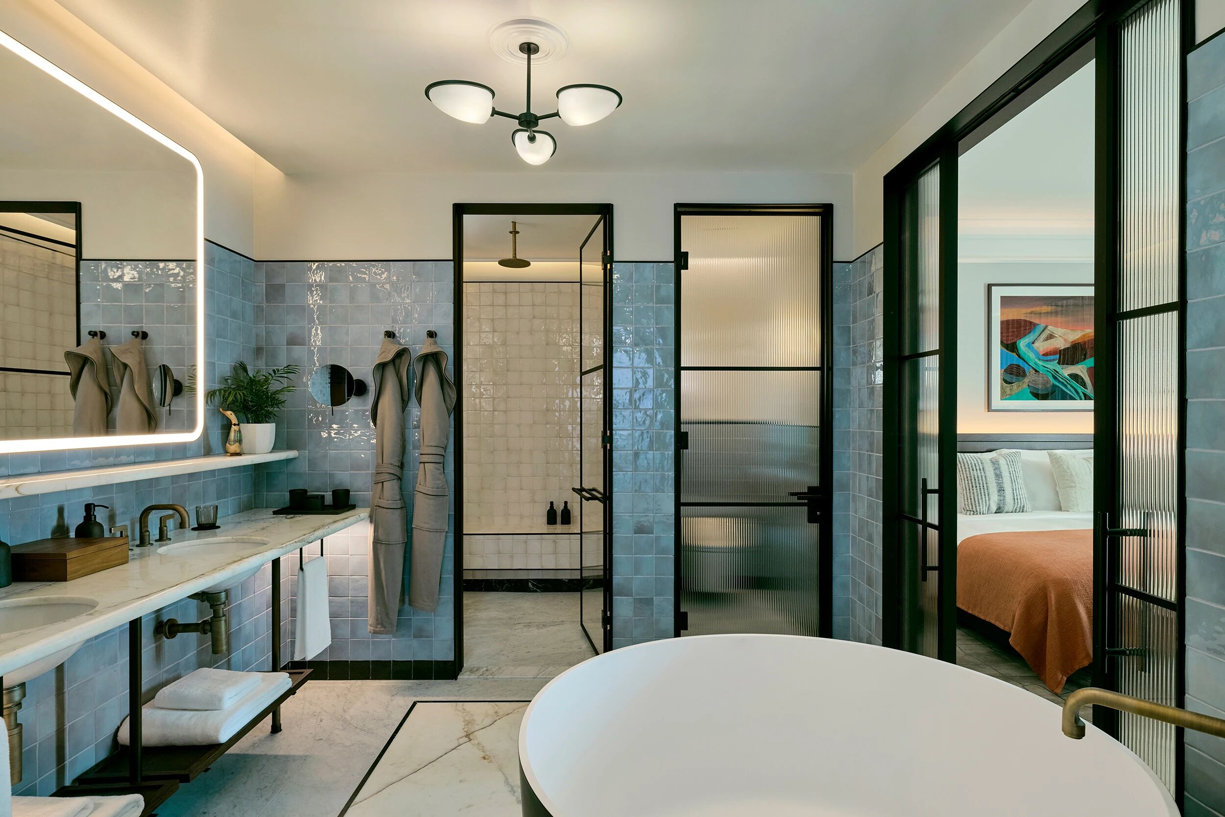 伦敦六善酒店及相关公寓项目丨英国伦敦丨建筑修复Foster Partners,室内设计AvroKO等-121