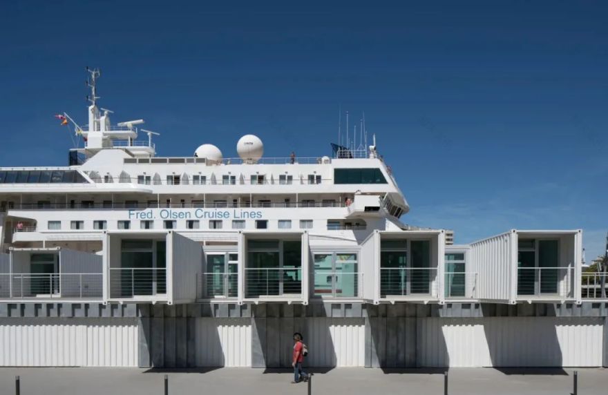 模块化集装箱码头,打造塞维利亚多功能游轮空间-17