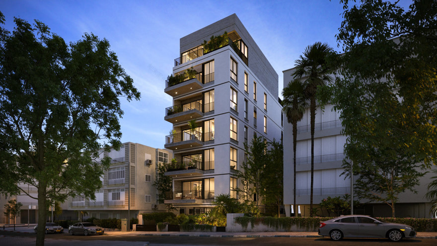 特拉维夫摩天公寓丨以色列特拉维夫丨Bar Orian-9