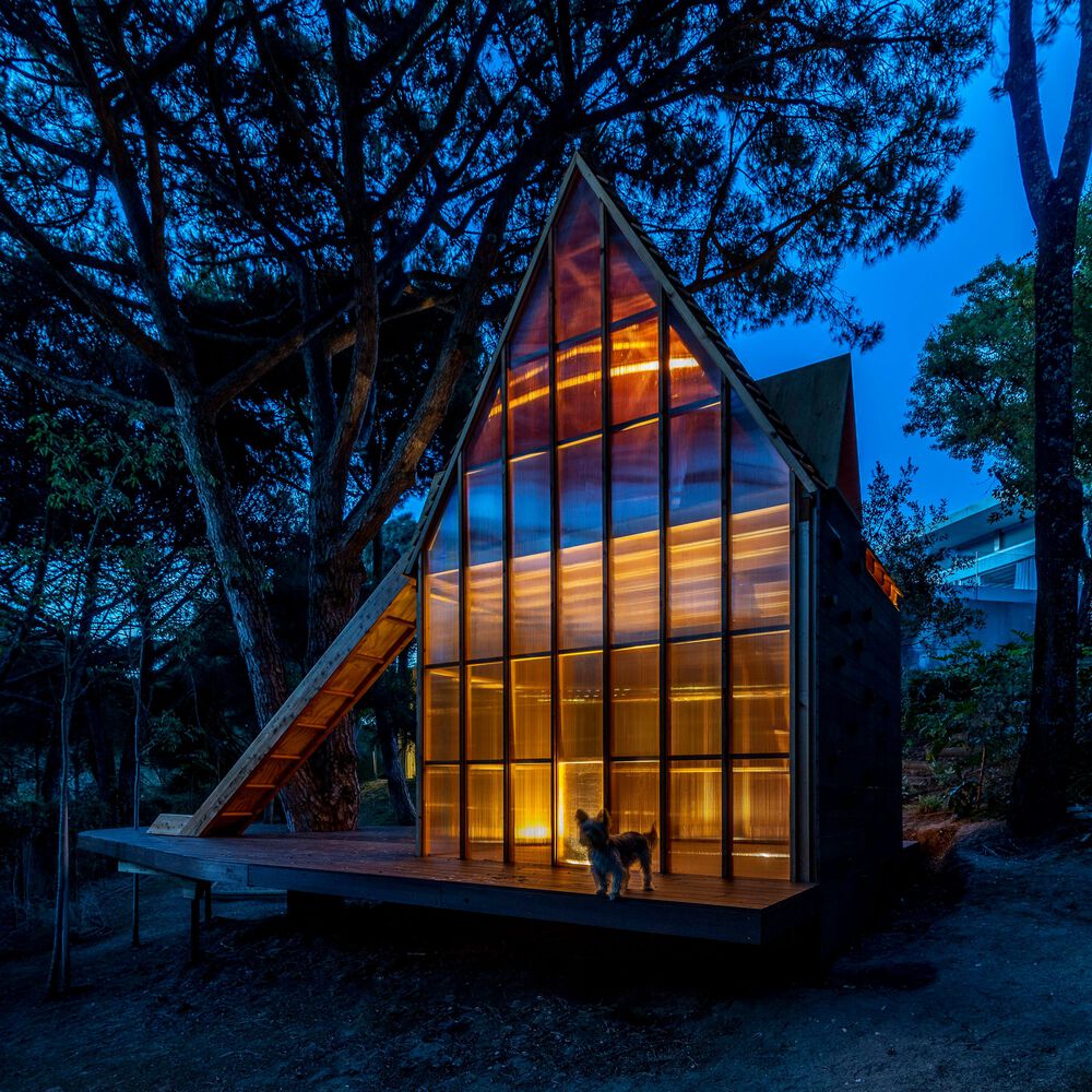 悬浮的木质雕像丨Patina Garden Studio-14