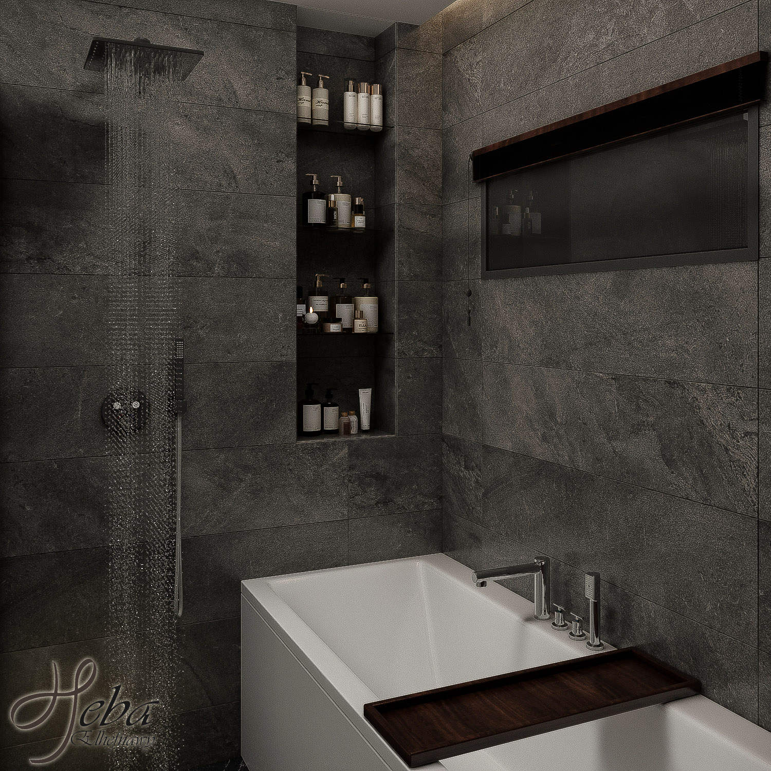 灰色浴室丨埃及开罗-7