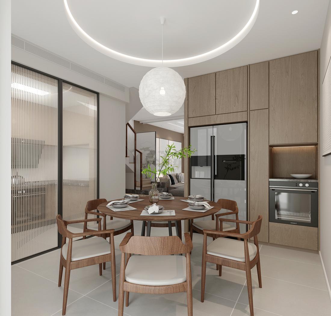 成都-天府孔雀城~新中式居家空间-2