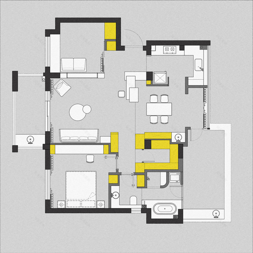 天空之城 · 75 平顶楼公寓的惊艳蜕变-9