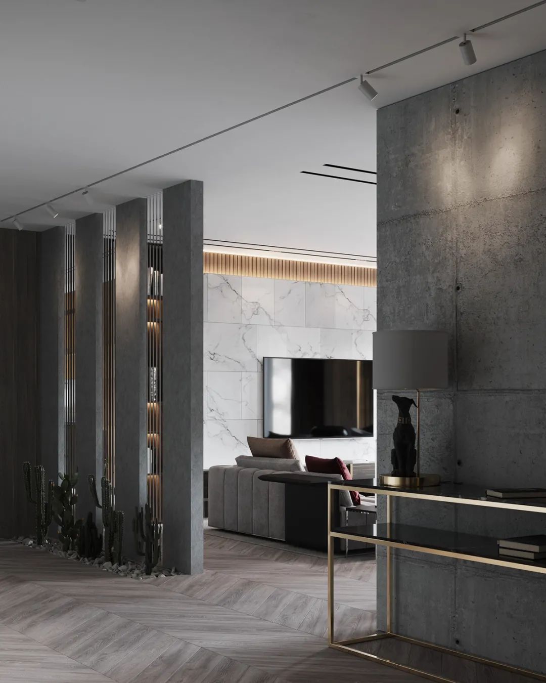 现代轻奢公寓设计丨阿塞拜疆丨Kamran Kerimov-2