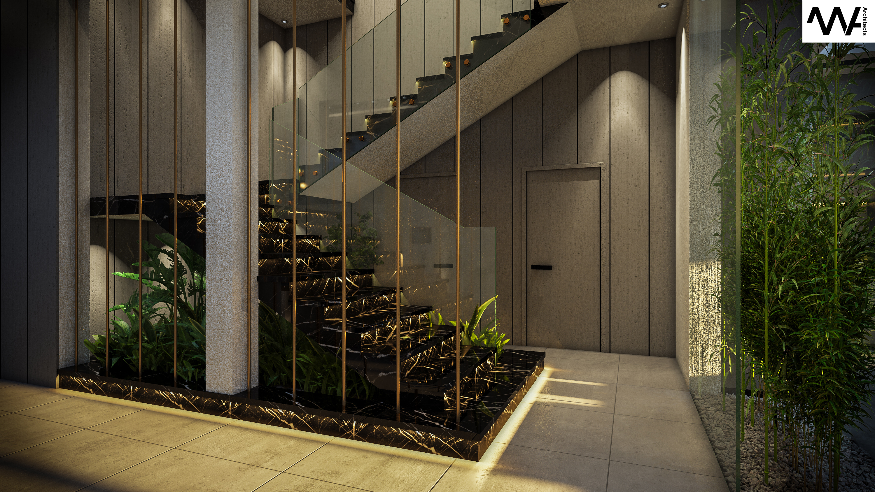 Reception, villa - INTERIOR DESIGN,Seashell North coast-9