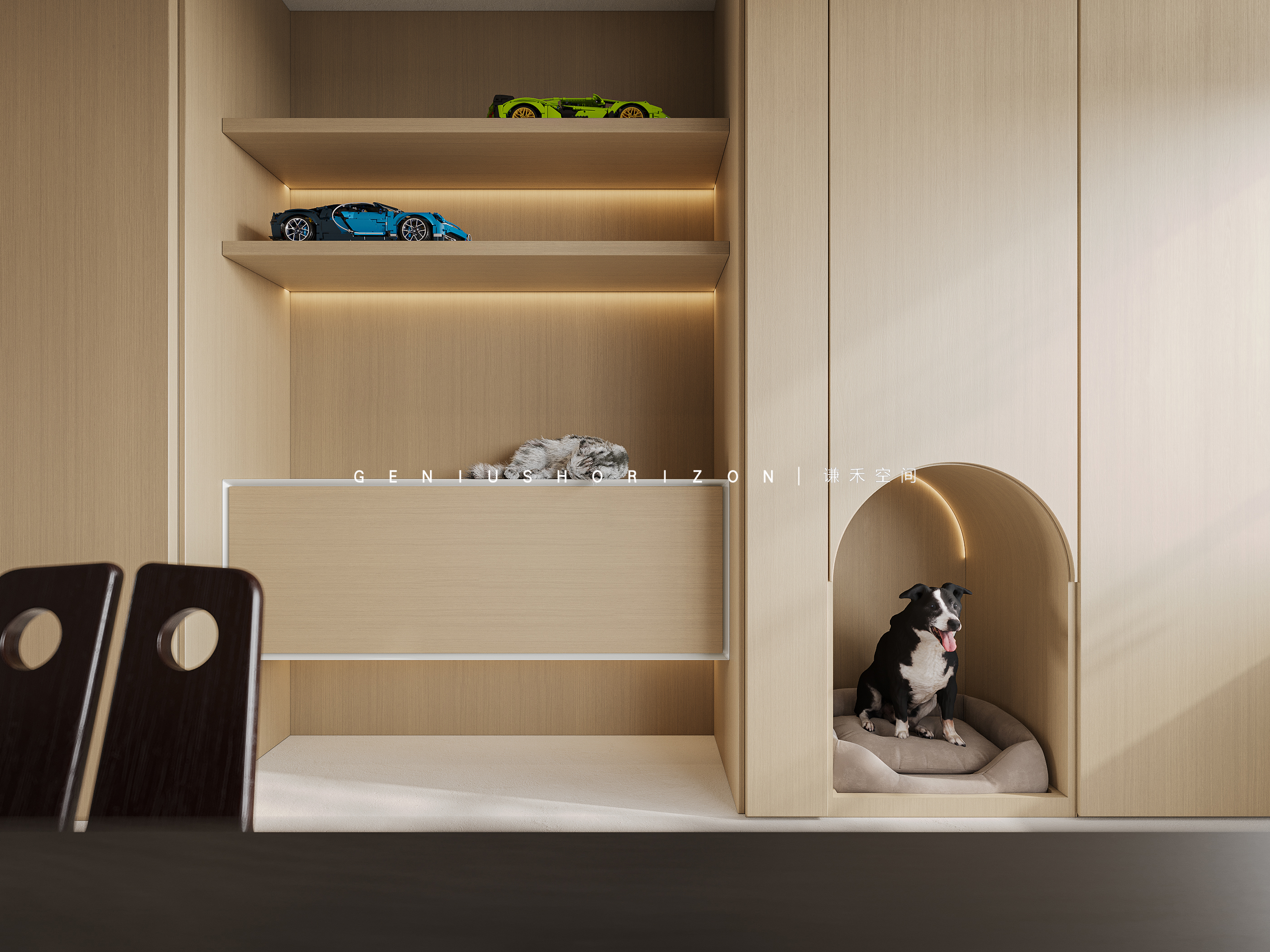 折中主义表现设计丨谦禾空间设计事务所-15