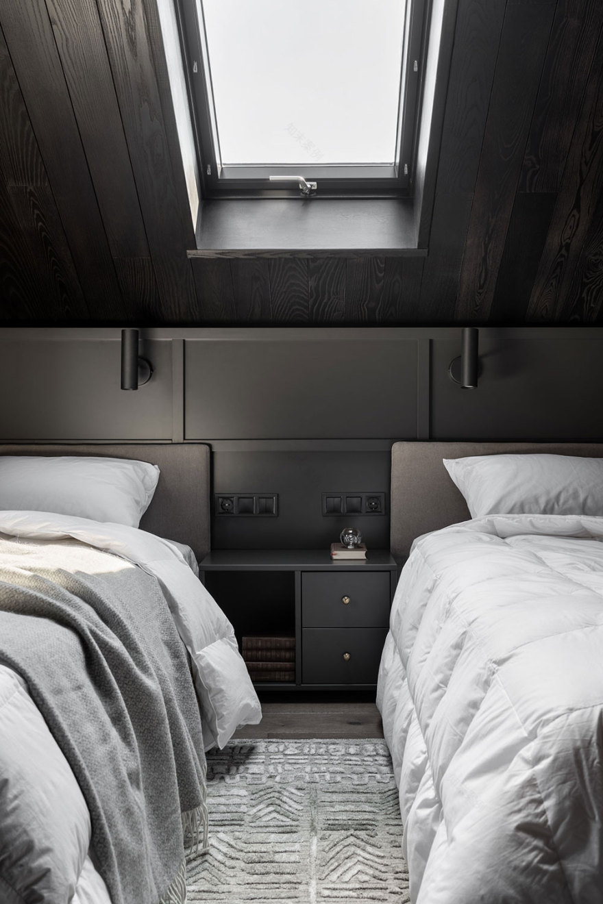 乌克兰基辅郊区现代木屋设计-14