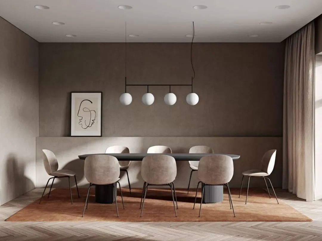 极简主义美学,打造低奢复古空间-43