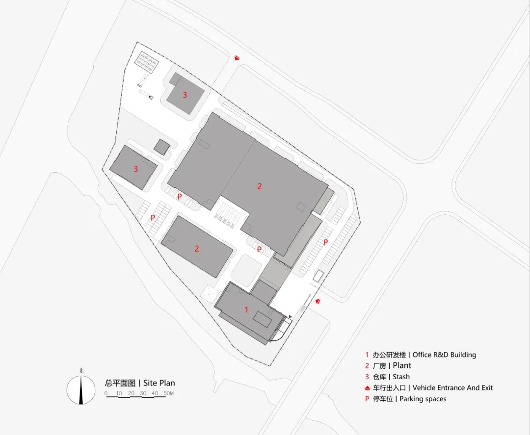 浙江恒丰科技新总部工厂丨中国嘉兴丨杭州田字格建筑事务所-130