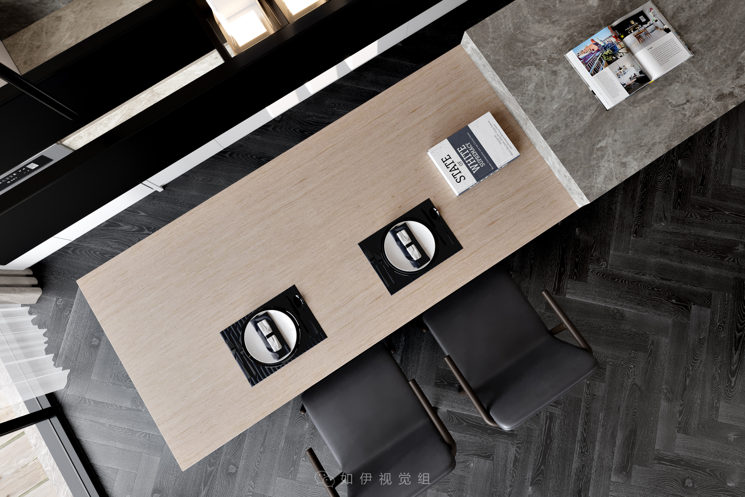 温泉别墅客餐厅-5