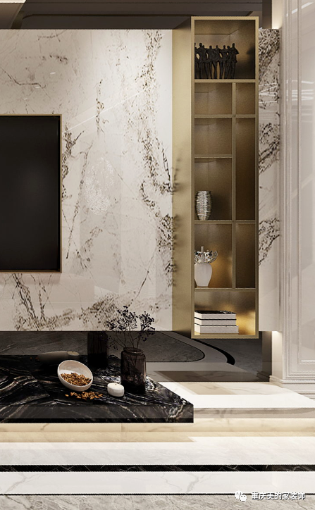 珠江城爱丽舍 300㎡法式轻奢雅居,演绎精致华丽生活-41