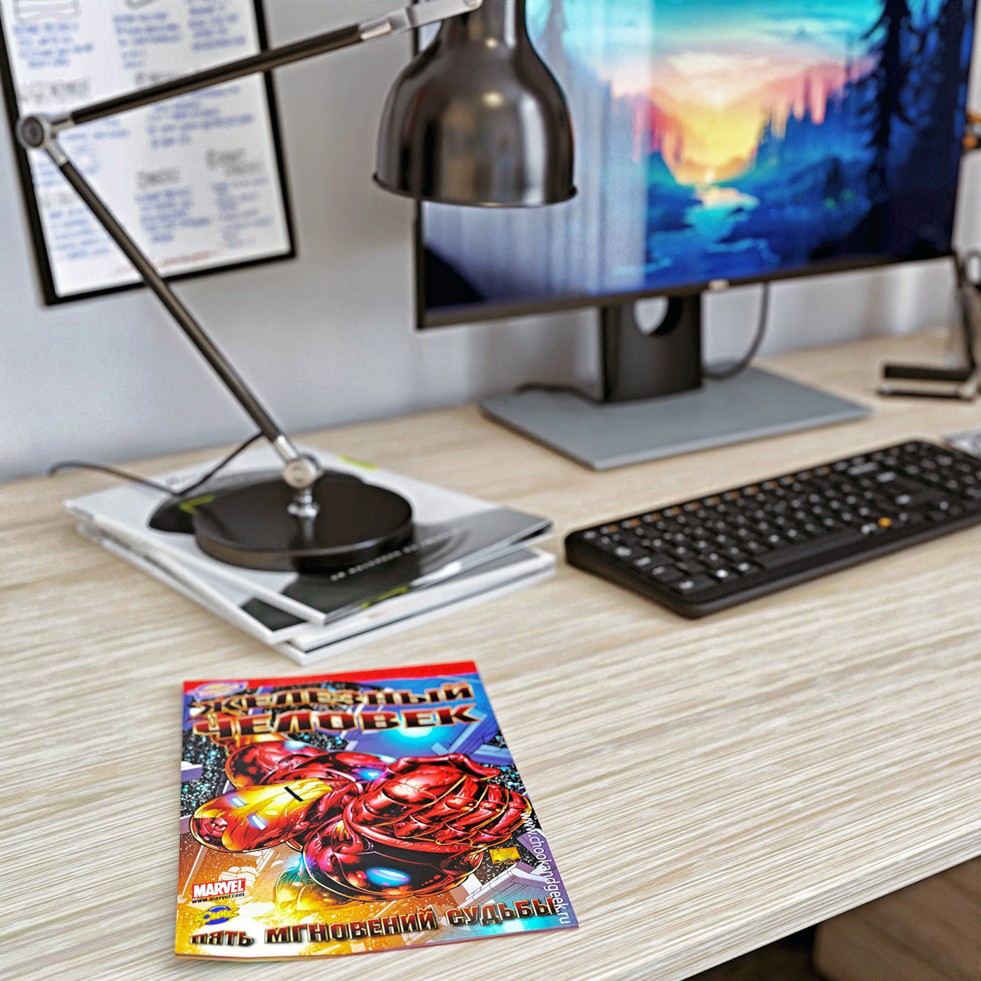 Визуализация комнаты подростка.-0