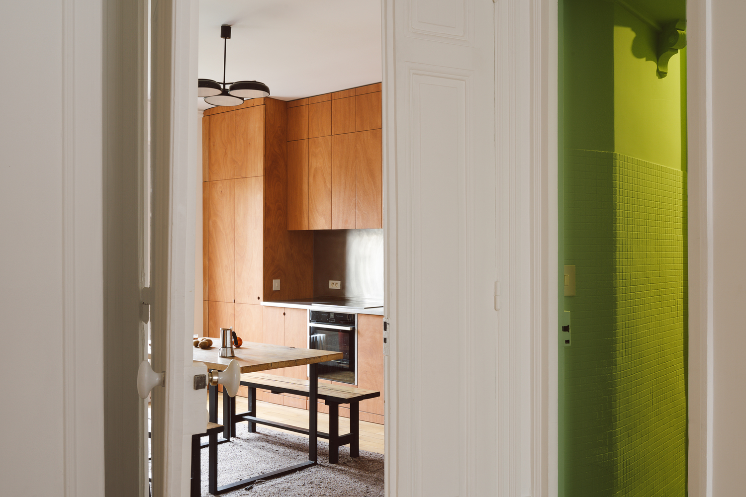 巴黎 Gambetta 公寓丨法国巴黎丨Jean Benoît Vétillard Architecture-17