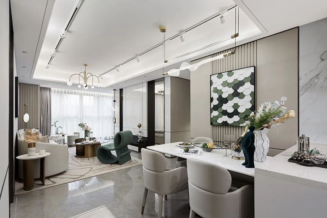 新城·和樾府｜售楼处｜样板房丨中国淮安丨GP上榀设计-62