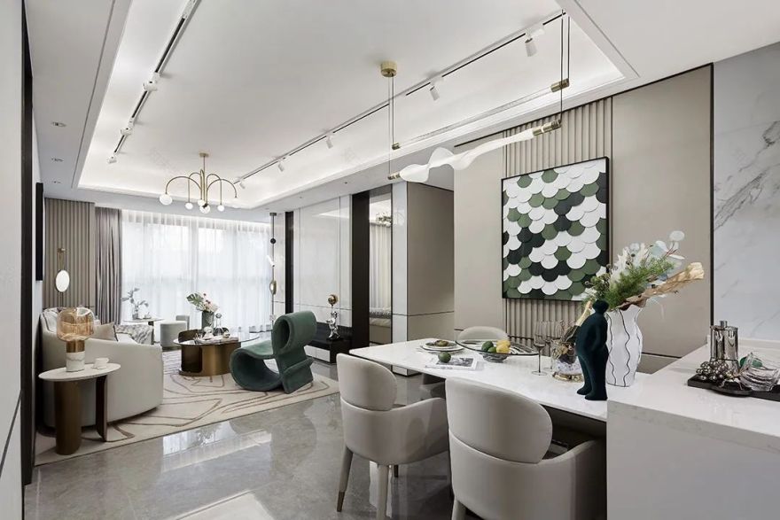 新城·和樾府|售楼处|样板房丨中国淮安丨GP上榀设计-62