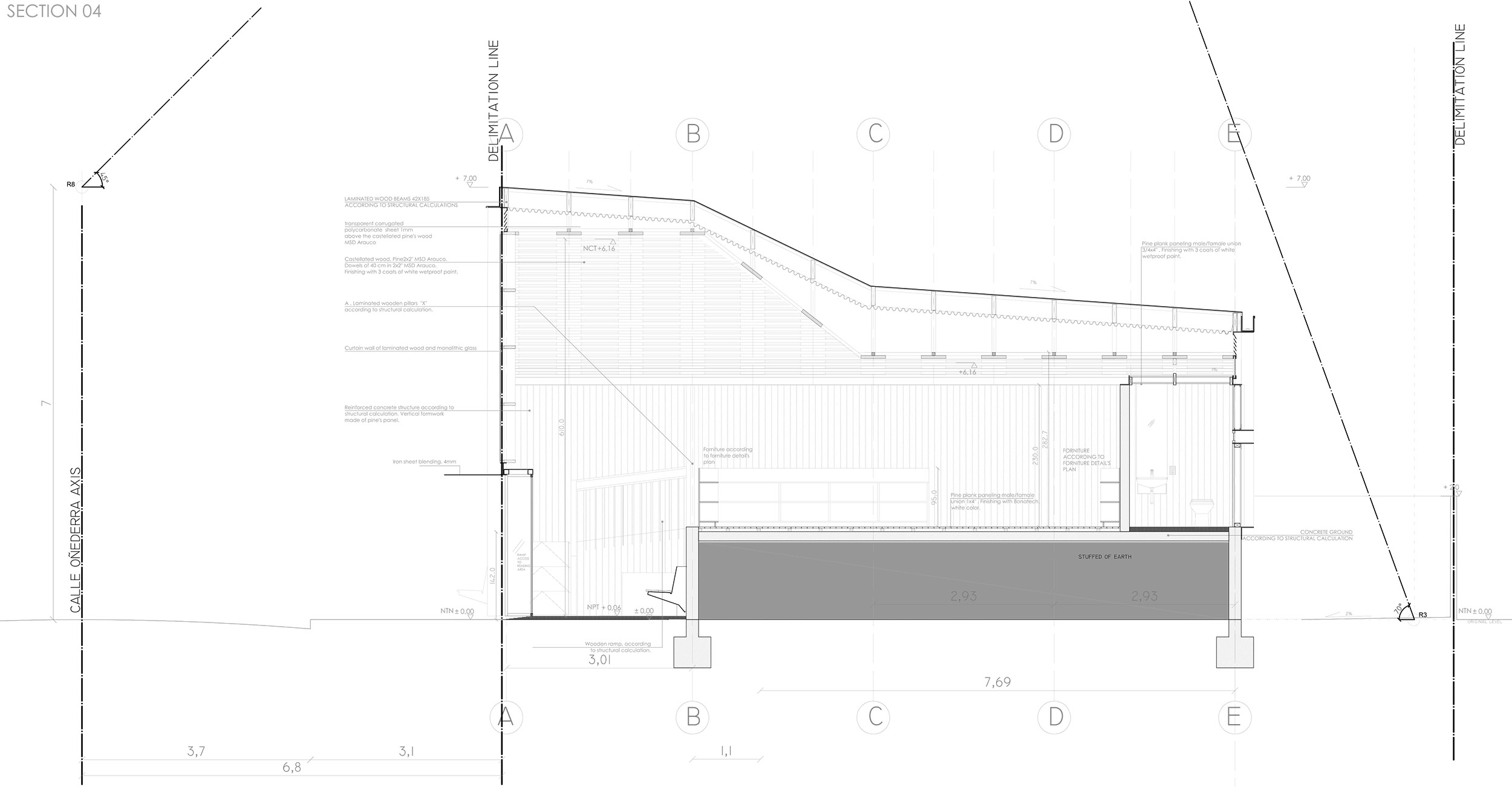 木结构图书馆，智利 / Sebastian Irarrázaval Arquitecto-51