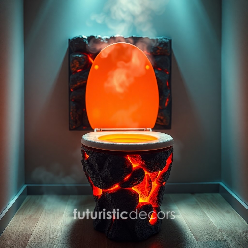 Volcano Toilet（火山马桶）设计丨FuturisticDecors-47