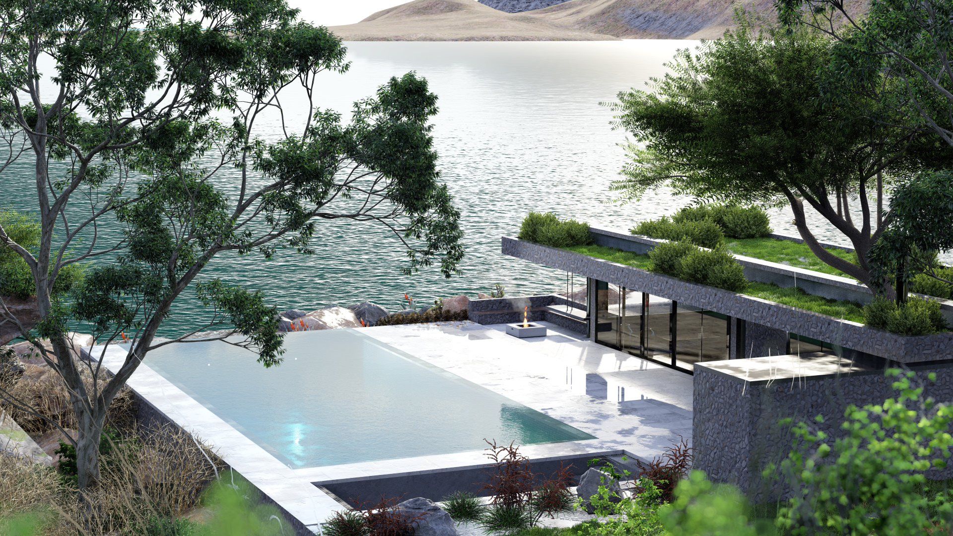 Dream House by the cliff（悬崖边的梦想之家）丨美国加利福尼亚丨景观建筑师Adrianna Rutkowska-5