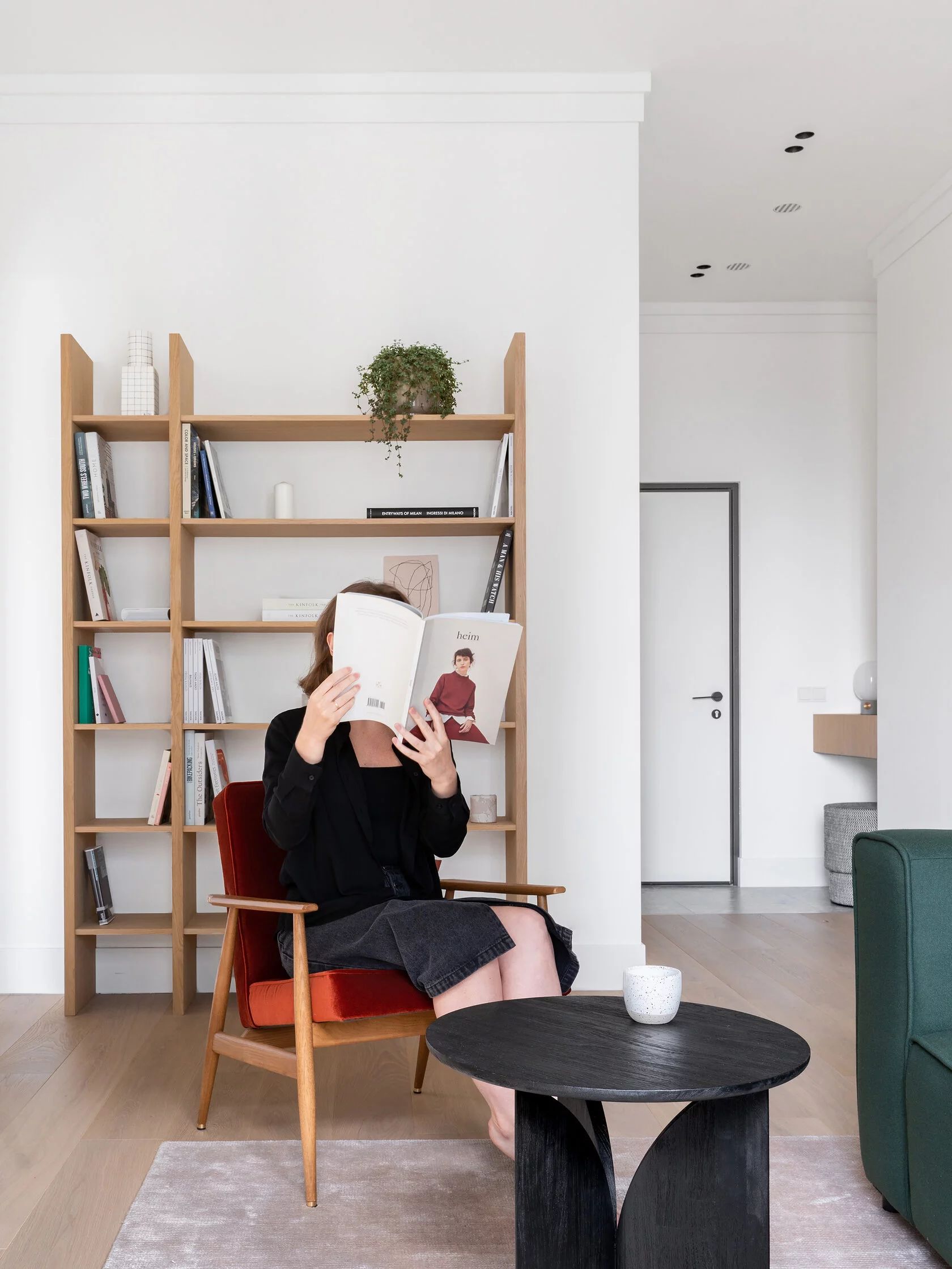 66㎡一居室,用一抹绿点亮整个空间丨俄罗斯莫斯科丨BUREAUSLOVO-6