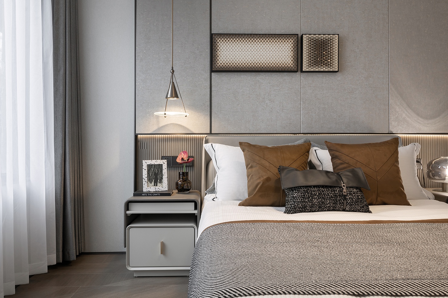 建业商丘滨河上郡样板间丨中国商丘丨河南素颜软装设计有限公司-40