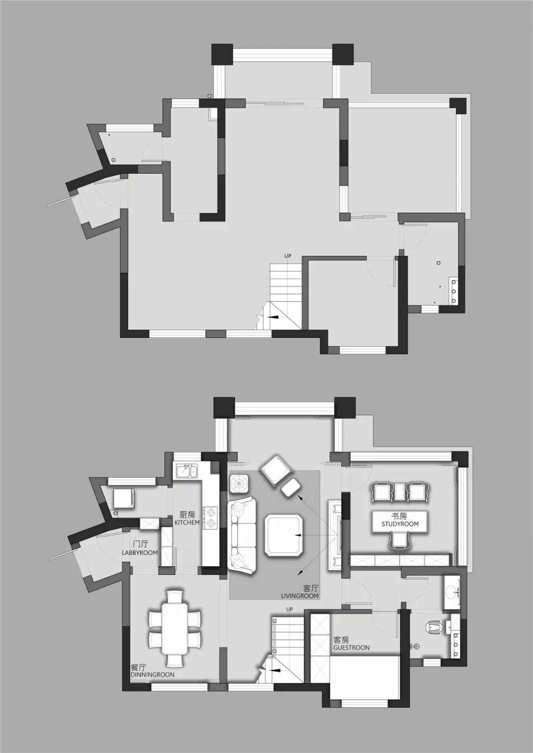 方平米设计 | 现代美式实景新作《相遇缇香》-16