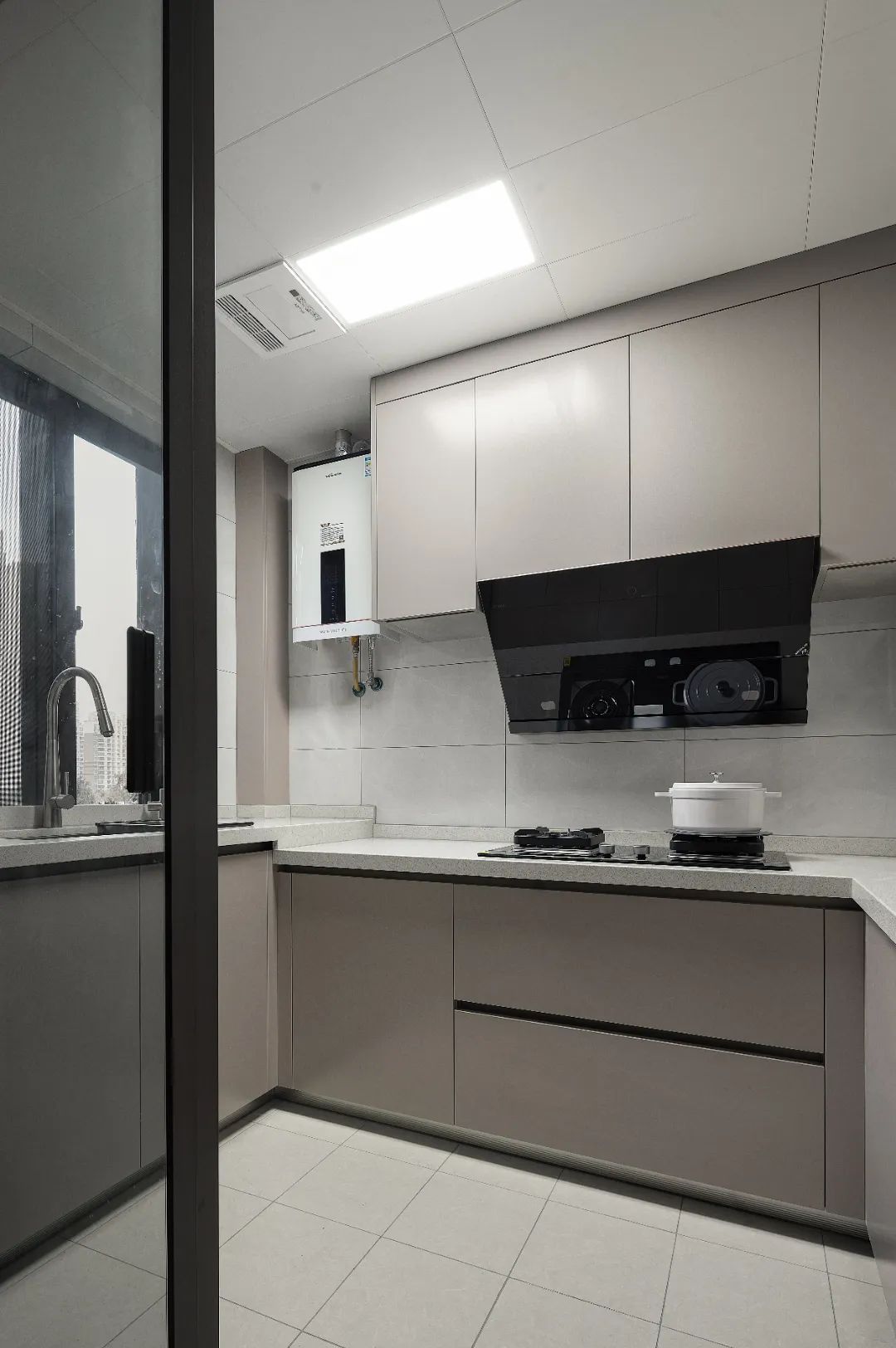 136㎡三室两厅，在幽静中绽放青春  度设计机构-12