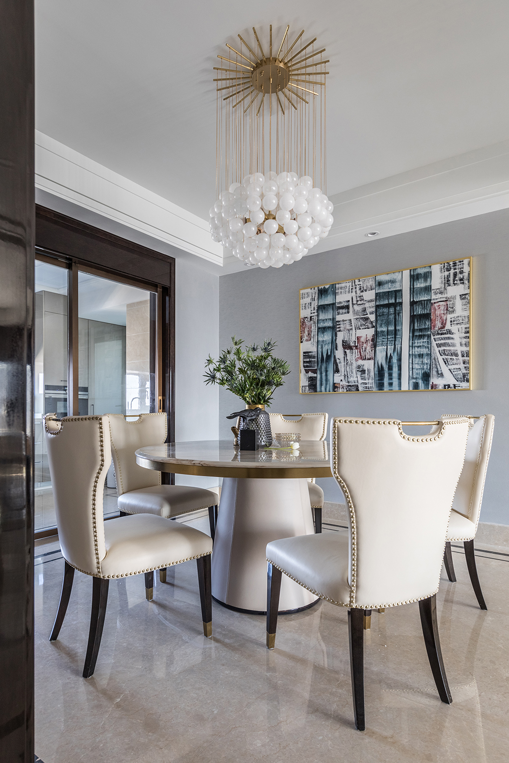 杭州九鼎打造现代意大利轻奢空间，艺术美学演绎品质生活-35