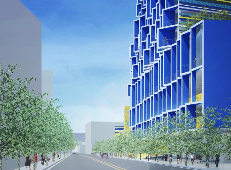 南加州花卉市场丨美国洛杉矶丨Brooks + Scarpa Architects-0