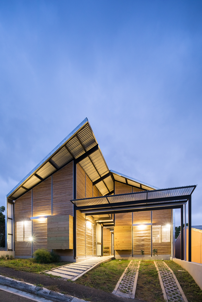 三宅一体的绿色别墅丨哥斯达黎加丨YUSO-30