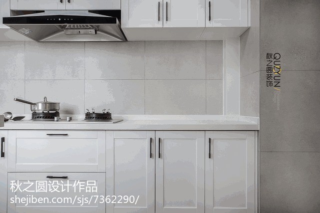 金地天际190㎡北欧风复式装修案例-16