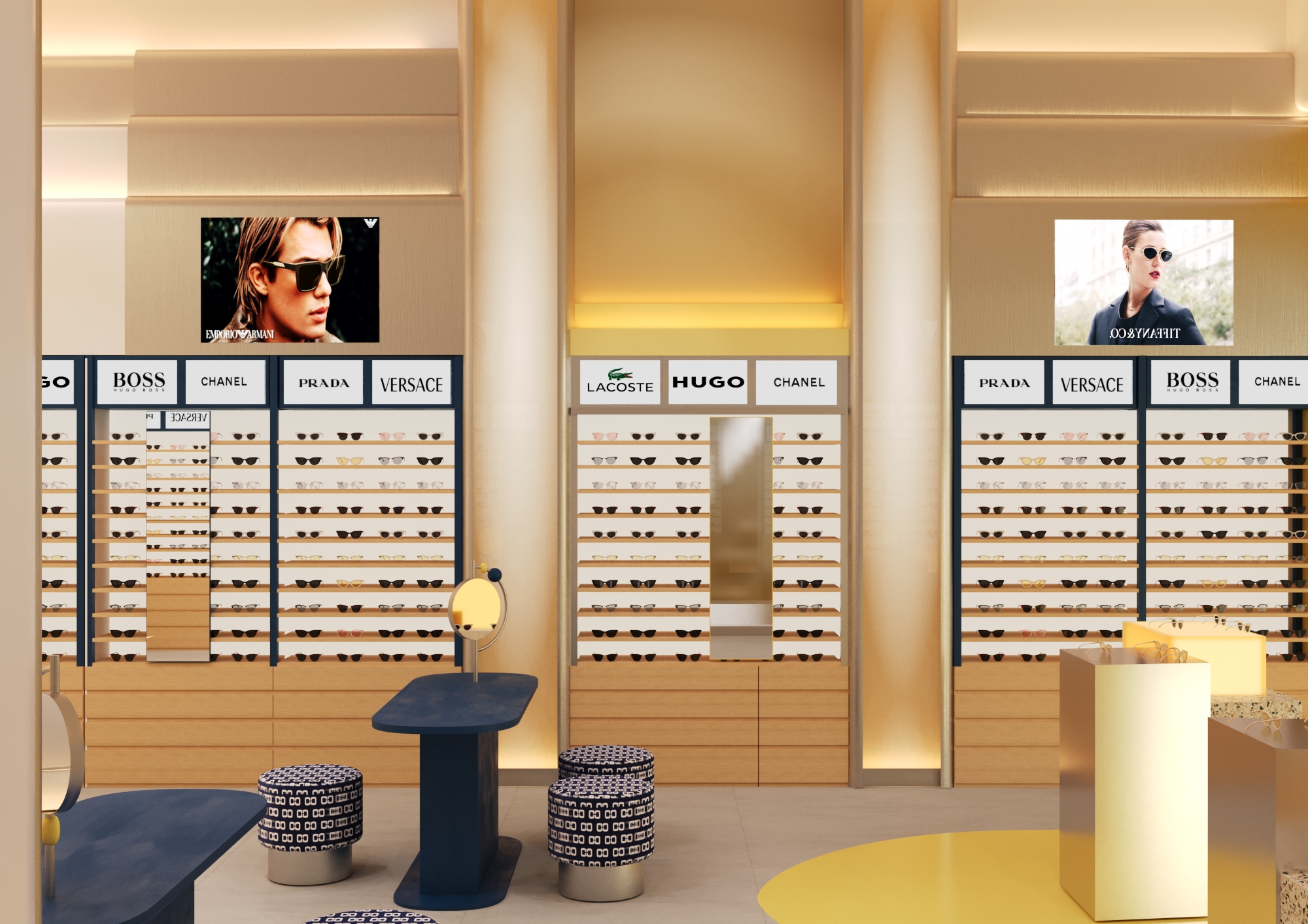 POCO OPTICS光学商店室内设计丨阿联酋迪拜-7