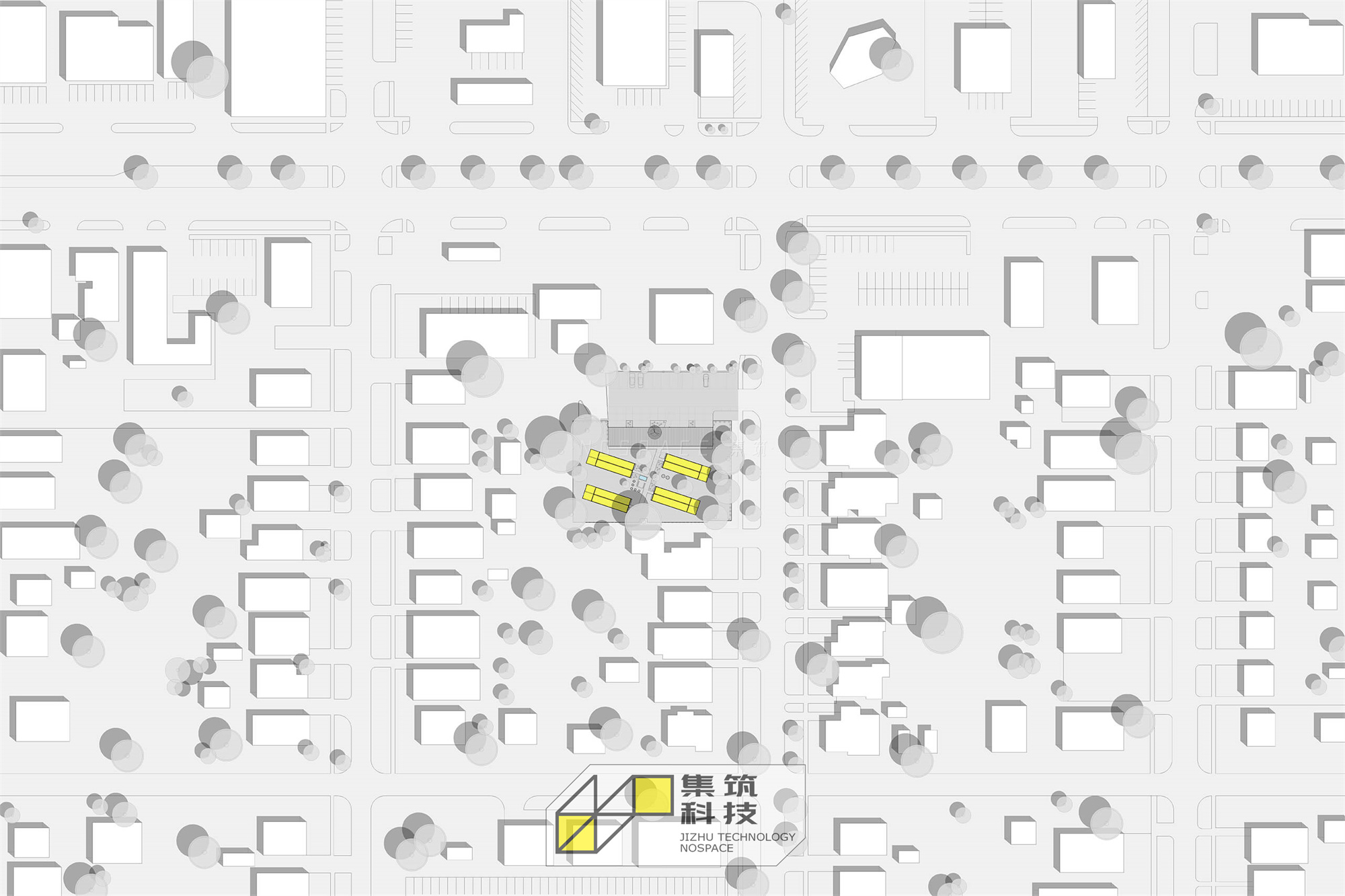 松鼠公园纯白镜面集装箱民宿丨美国俄克拉荷马城丨AHMM 建筑事务所-35