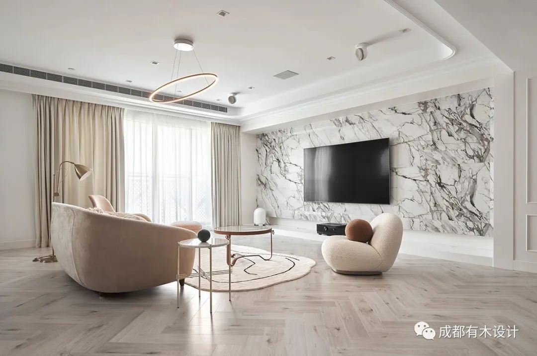 奶油色温柔法式小宅丨YOU MU DESIGN-91