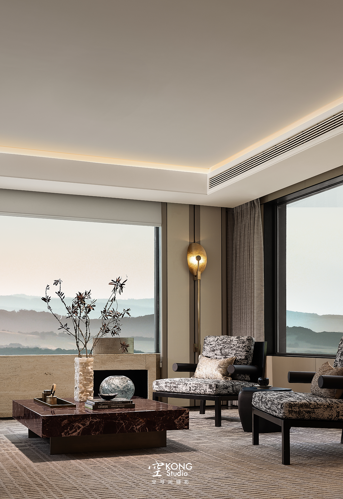 华润·上璟润府172户型样板间丨内构筑设计-5