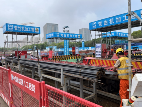 “暖心风车”新进展！中建八局无锡医疗健康产业园项目主体结构全面封顶-31