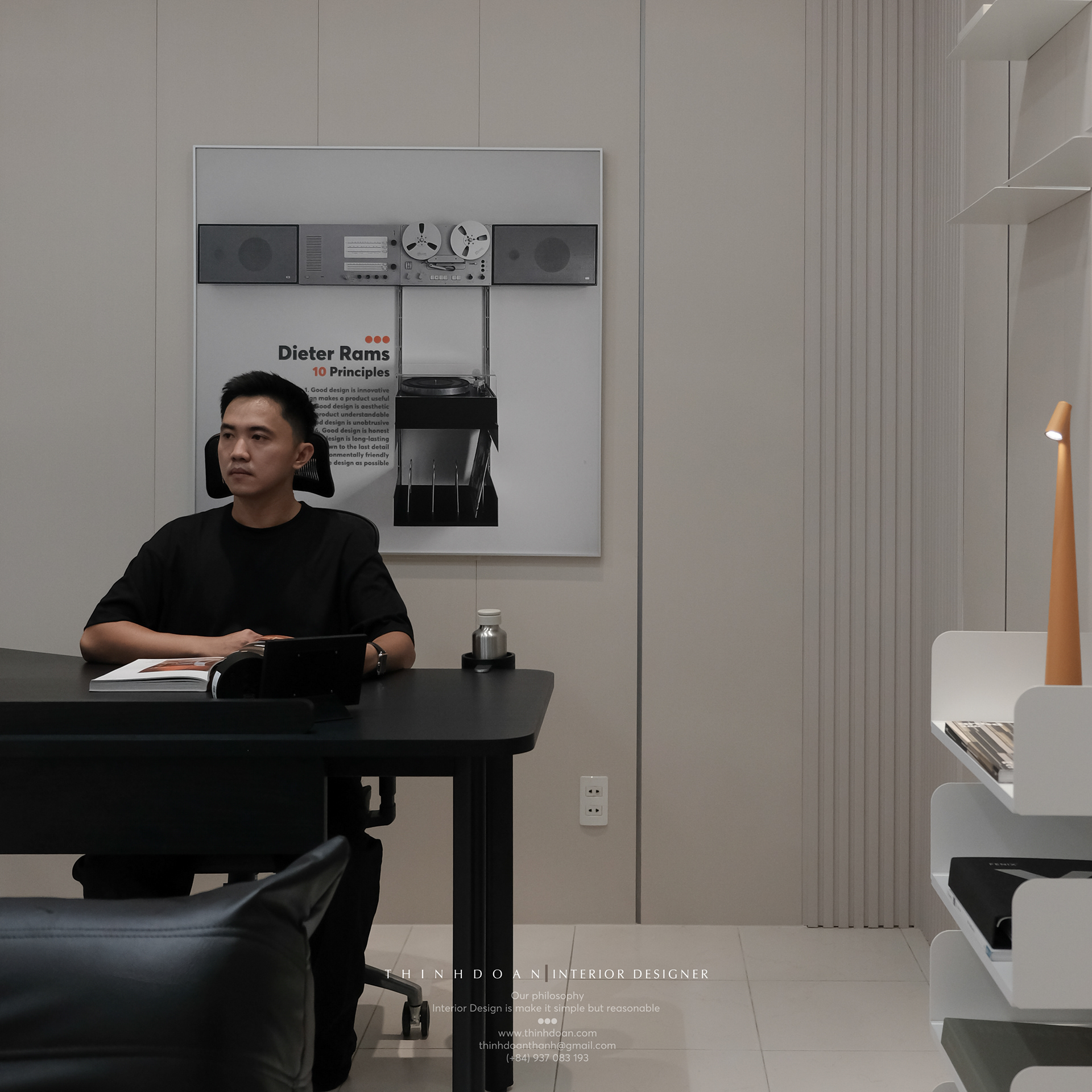 不引人注目的事物;不张扬的人(需结合具体语境确定the unobtrusive指代的是人还是物) 丨Thinh Doan(室内设计师)-45