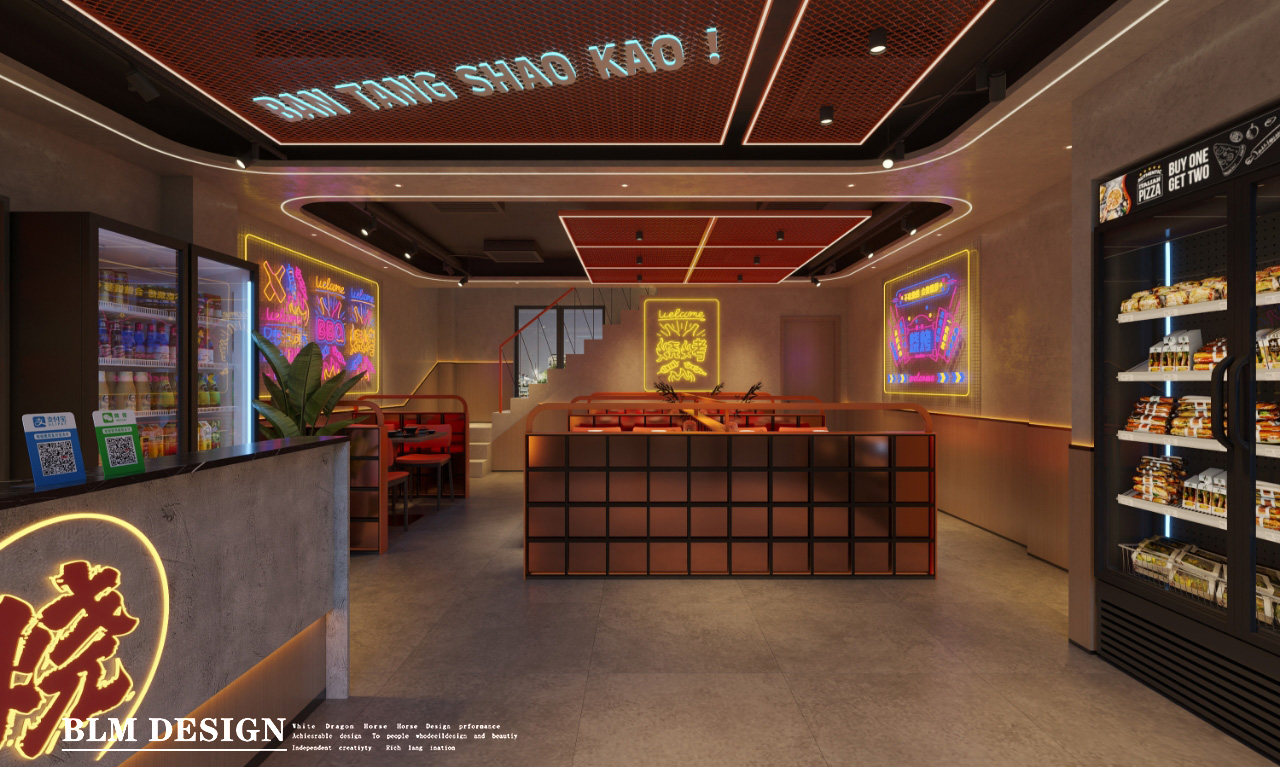 烧烤店设计案例分享-5
