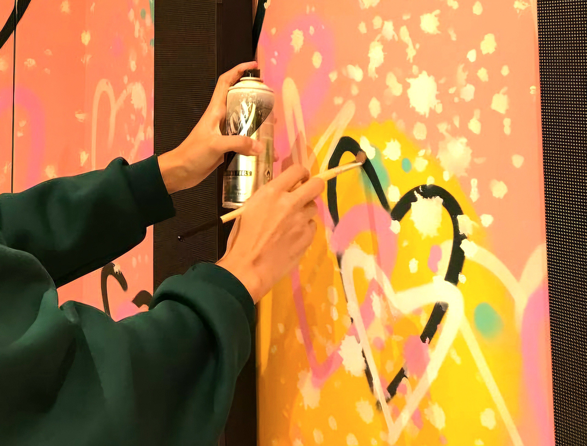 CHICKO室内墙绘丨Roman Chekalin（墙绘艺术家）-25