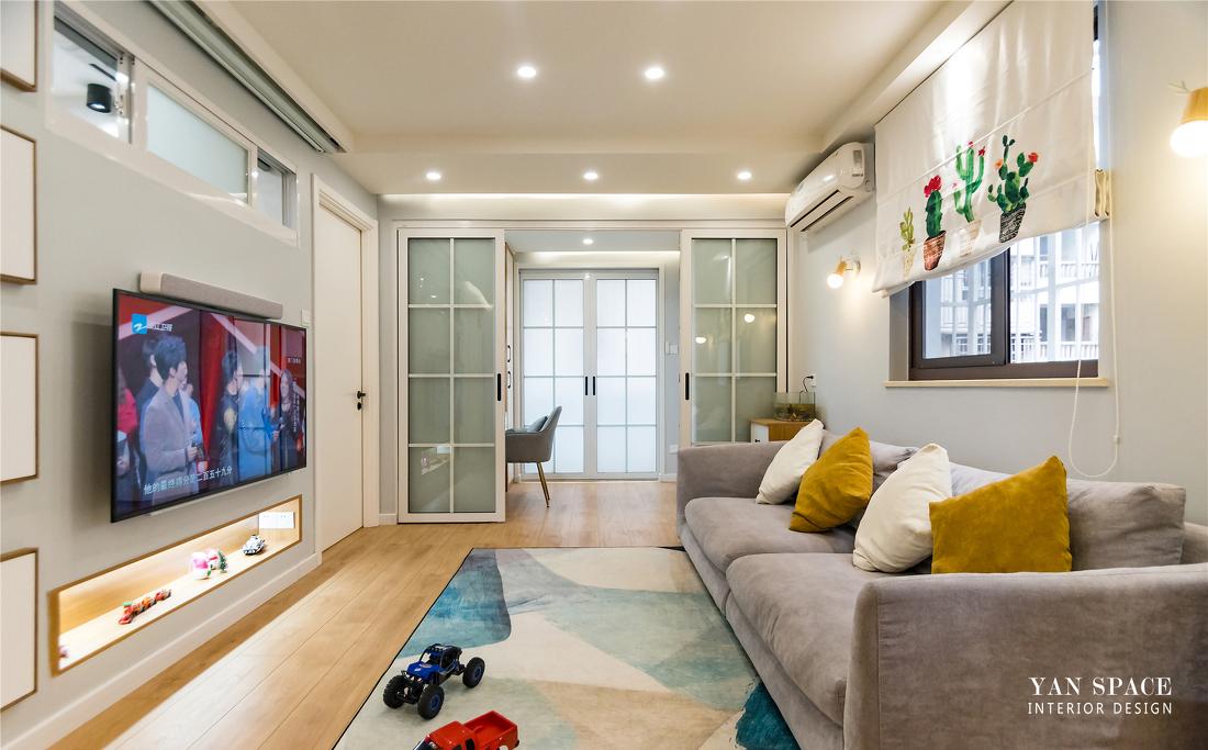 
51平米三房两厅，巧妙利用每一寸空间 -7