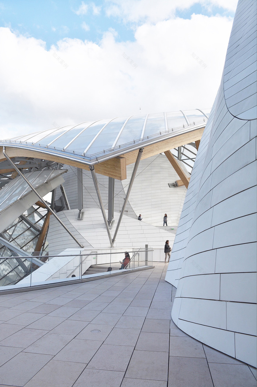 路易威登基金会丨法国巴黎丨弗兰克·盖里(Frank Gehry)-57