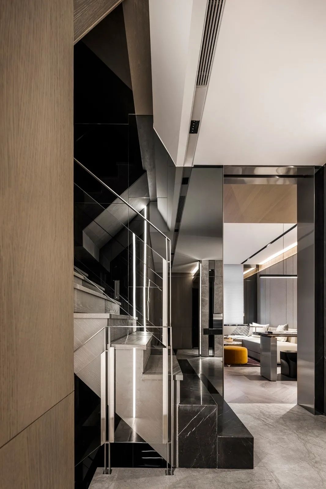 京投发展锦悦府-- 叠拼样板间 | 室内外共存的宁静空间-11