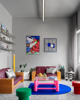 巴黎设计师打造独特公寓 | 回忆与未来的融合